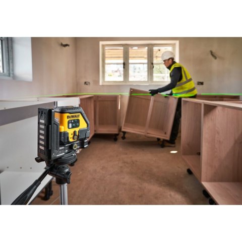 USB-C LASER KRZYŻOWY ZIELONY DEWALT DCLE14201GB-XJ