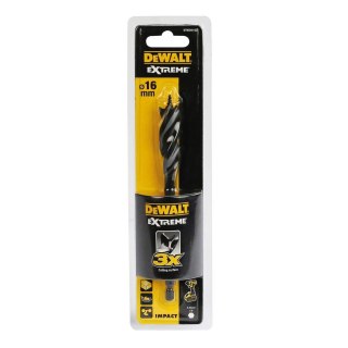 WIERTŁA DO DREWNA SPIRALNE EXTREME® 16 X 152MM DEWALT DT90240-QZ