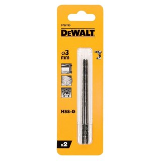 WIERTŁA DO METALU HSS-G 3MMX66MM DEWALT DT60750-QZ