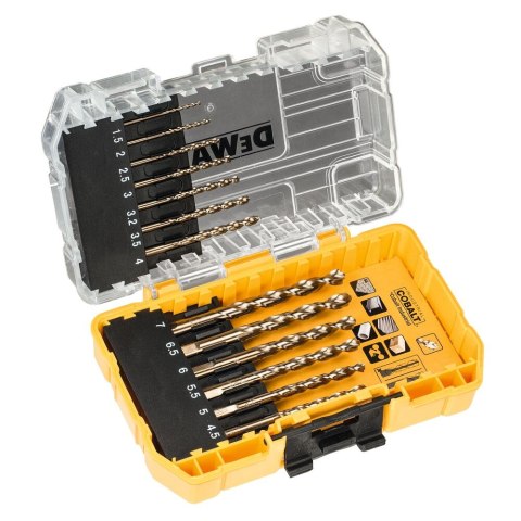 WIERTŁA KOBALTOWE HSS-E 13 SZT. DEWALT DT4968-QZ