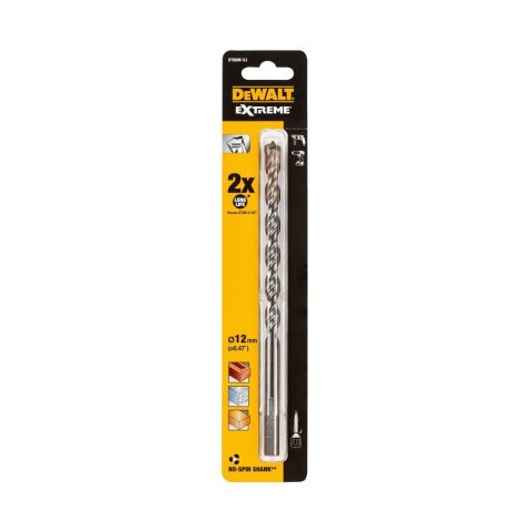 WIERTŁO DO MURU WIDIOWE Z UCHWYTEM WALCOWYM 12 X 200 MM DEWALT DT6688-XJ