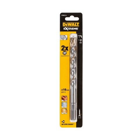 WIERTŁO DO MURU WIDIOWE Z UCHWYTEM WALCOWYM 16 X 200 MM DEWALT DT6693-XJ