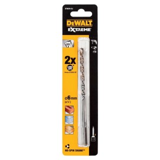 WIERTŁO DO MURU WIDIOWE Z UCHWYTEM WALCOWYM 6 X 150 MM DEWALT DT6676-XJ