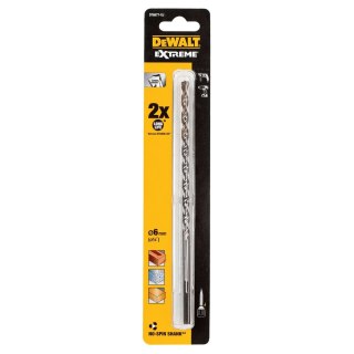 WIERTŁO DO MURU WIDIOWE Z UCHWYTEM WALCOWYM 6 X 200 MM DEWALT DT6677-XJ