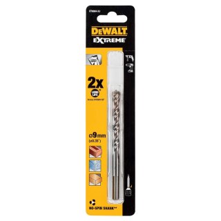 WIERTŁO DO MURU WIDIOWE Z UCHWYTEM WALCOWYM 9 X 120 MM DEWALT DT6684-XJ
