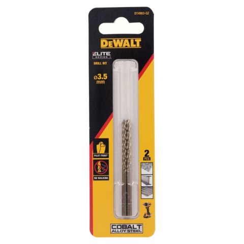 WIERTŁO KOBALTOWE 3.5MM HSS-E DEWALT DT4903-QZ
