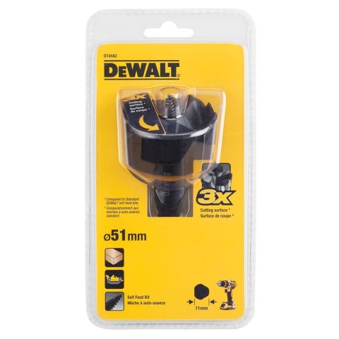 WIERTŁO SAMOPOSUWOWE 51MM DEWALT DT4582-QZ