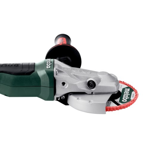 Akumulatorowa szlifierka kątowa z płaską głowicą WVBF 18 LT BL 11-125 Quick Metabo 601307840