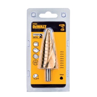 WIERTŁO STOPNIOWE 20-34 MM, SZEŚCIOKĄTNE 10 MM DEWALT DT5031-QZ