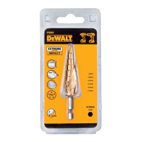 WIERTŁO STOPNIOWE IR 6-18 MM DEWALT DT5027-QZ