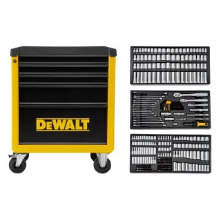 WÓZEK WARSZTATOWY METALOWY Z NARZĘDZIAMI DEWALT DWHT50001-1