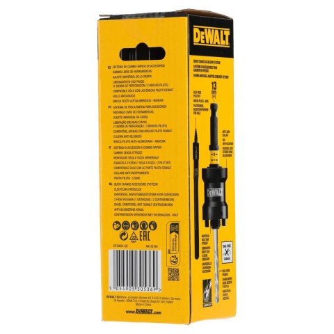 WYMIENNY UCHWYT 1/2 QC Ø32 - 210mm DEWALT DT20631-QZ