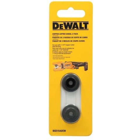 ZESTAW 2 ZAPASOWYCH OSTRZY DO PRZECINARKI DO RUR MIEDZIANYCH DEWALT DCE1542CW-XJ