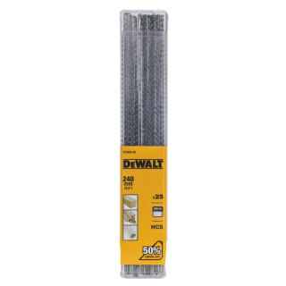 ZESTAW 25 BRZESZCZOTÓW DO PILARKI SZAB DEWALT DT2493-QZ
