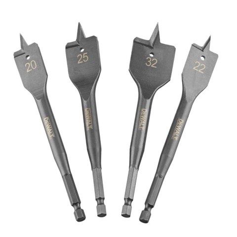 ZESTAW 4 SZT WIERTŁA PŁASKIE DEWALT DT4797-QZ