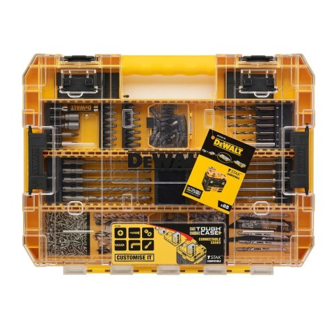 ZESTAW AKCESORII WIERTNICZYCH 85 SZT. DEWALT DT70762-QZ