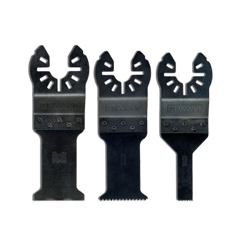 ZESTAW AKCESORIÓW DO NARZĘDZI WIELOFUNKCYJNYCH 3 SZT. DEWALT DT20713-QZ
