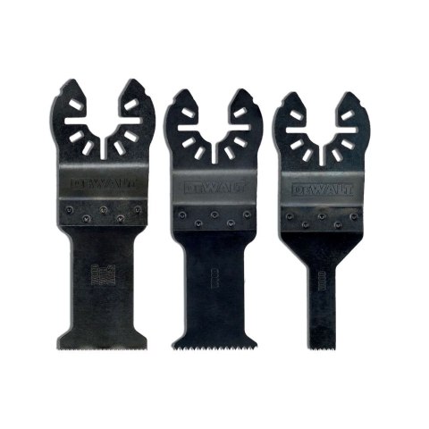 ZESTAW AKCESORIÓW DO NARZĘDZI WIELOFUNKCYJNYCH 3 SZT. DEWALT DT20713-QZ