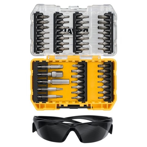 ZESTAW BITOW 47SZT ,OKULARY DEWALT DT70704-QZ