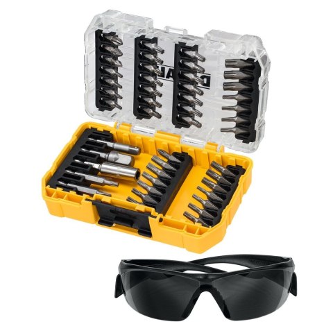 ZESTAW BITOW 47SZT ,OKULARY DEWALT DT70704-QZ