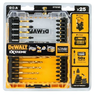 ZESTAW BITOW FLEXTORQ I WIERTEŁ DO METALU DEWALT DT70749T-QZ
