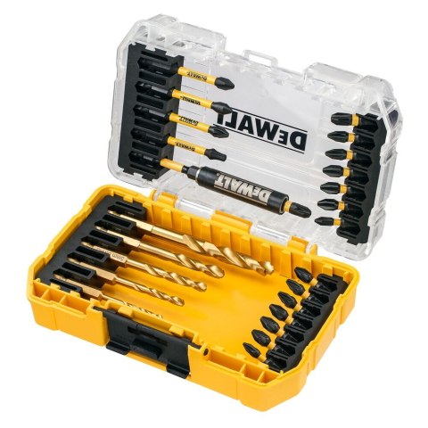 ZESTAW BITOW FLEXTORQ I WIERTEŁ DO METALU DEWALT DT70749T-QZ