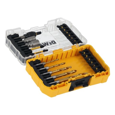 ZESTAW BITOW I WIERTEŁ DO METALU 25SZT FLEXTORQ DEWALT DT70735T-QZ