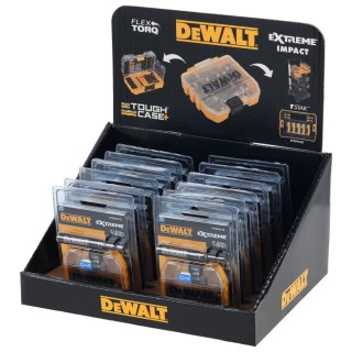 ZESTAW BITOW PZ2 25MM X15, BIT HOLDER DEWALT DT70618T-QZ