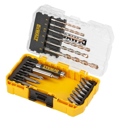 ZESTAW WIERTEŁ DO MURU EXTREME 19 SZT. DEWALT DT70712-QZ