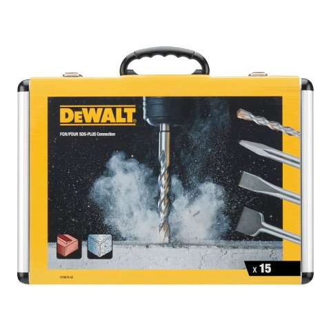 ZESTAW WIERTEŁ I DŁUT SDS 15 SZT. DEWALT DT9679-QZ