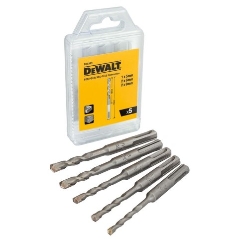 ZESTAW WIERTŁA DO MURU SDS-PLUS® 5SZT DEWALT DT9399-QZ