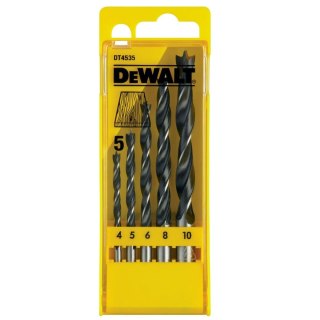 ZESTAWY WIERTEŁ DO DREWNA 5 SZT. DEWALT DT4535-QZ