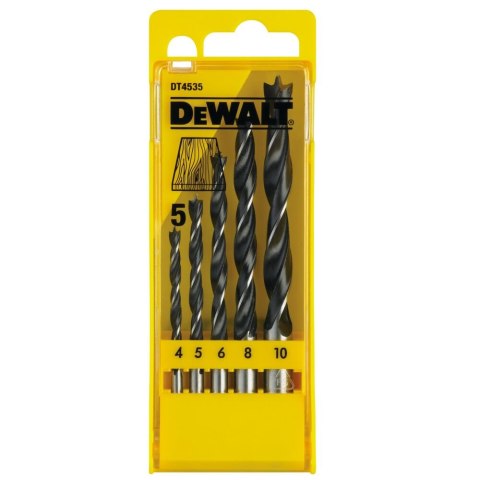 ZESTAWY WIERTEŁ DO DREWNA 5 SZT. DEWALT DT4535-QZ