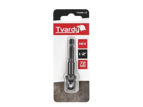 Adapter udarowy HEX 1/2" 75mm (10/30/240)