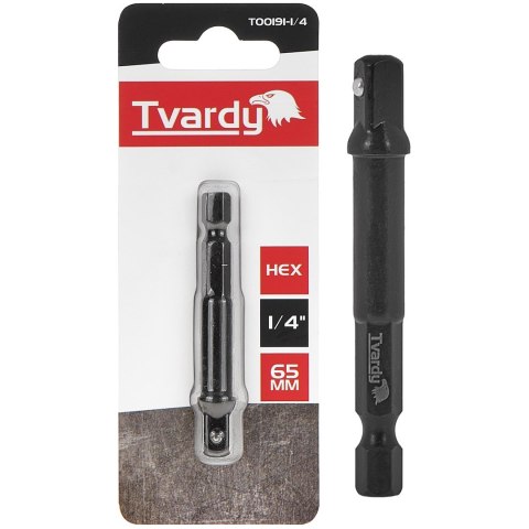 Adapter udarowy HEX 1/4" 65mm (10/50/400)