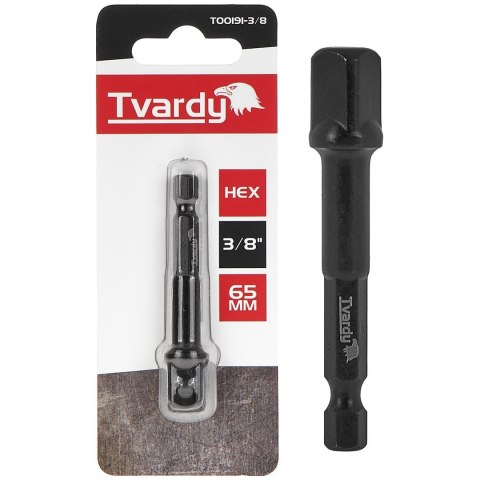 Adapter udarowy HEX 3/8" 65mm (10/40/320)