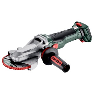 Akumulatorowa szlifierka kątowa z płaską głowicą WVBF 18 LTX BL 15-125 Quick Metabo 601308840