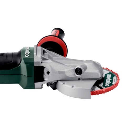 Akumulatorowa szlifierka kątowa z płaską głowicą WVBF 18 LTX BL 15-125 Quick Metabo 601308840