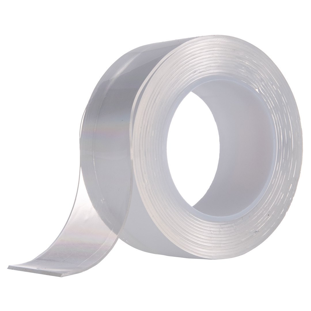 Dwustronna taśma wielokrotnego użytku NANO 24mm x 2m