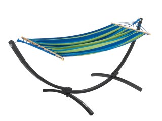 Hamak ogrodowy ze stelażem 200x100cm 200kg