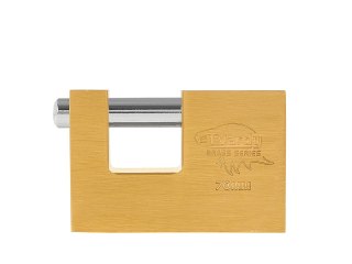 Kłódka mosiężna trzpieniowa wzmocniona 70mm BRASS-SERIES