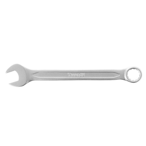Klucz płasko-oczkowy satynowany 11mm CRV - CS DIN3113A