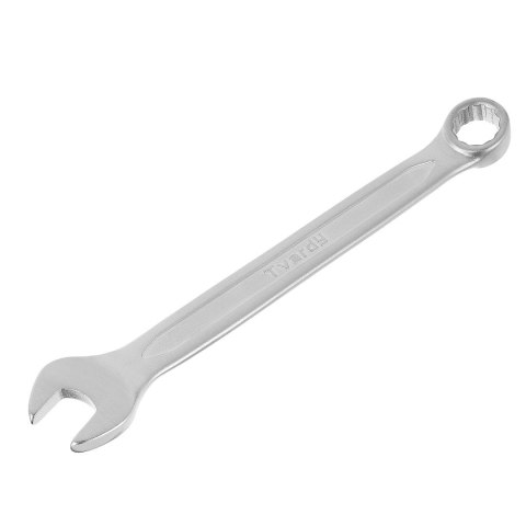 Klucz płasko-oczkowy satynowany 6mm CRV - CS DIN3113A