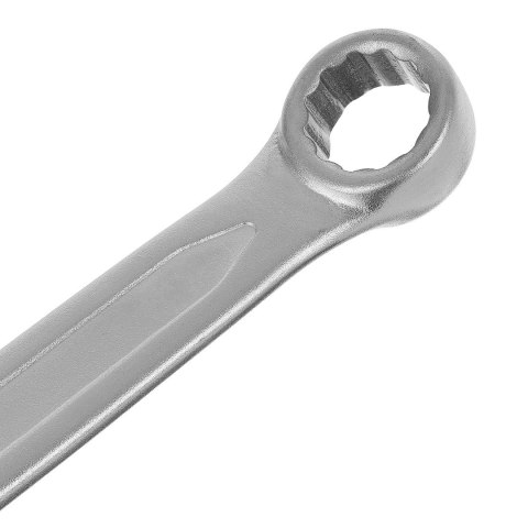Klucz płasko-oczkowy satynowany 6mm CRV - CS DIN3113A