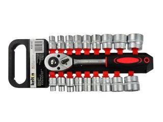 Klucze nasadowe z grzechotką 8-32mm 1/2"19el