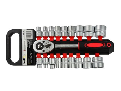 Klucze nasadowe z grzechotką 8-32mm 1/2"19el