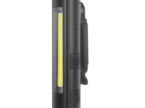 Lampa warsztatowa inspekcyjna z magnesem LED COB 5W 3W UV laser 800mAh 400lm IP44