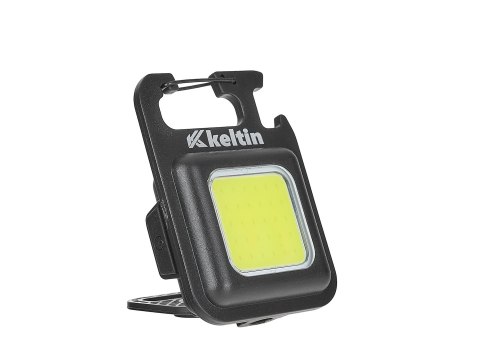 Latarka mini - kieszonkowa z magnesem LED COB 6W 500mAh 300lm IPX4 - kartonik wystawowy