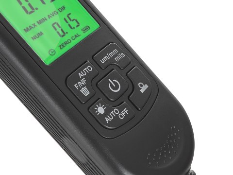 Miernik grubości lakieru LCD