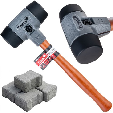 Młotek brukarski z miękkim bijakiem 60mm